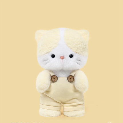 30cm Cartoon Cute Stuffed Animal in Overalls Kawaii Plushies Frog Cat Elephant Koala Pig Soft Toys Lovely Gift For Friends Girl