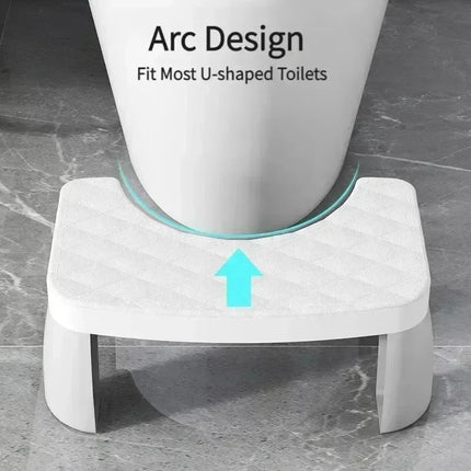 Universal Squatty Potty Toilet Stool - Waterproof Foot Stool for Adults, Kids, Seniors & Pregnancy Support