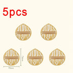 5pcs Yellow- L
