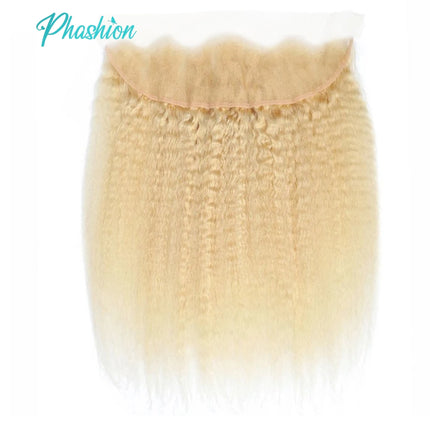 Phashion 13x6 13x4 Real Hd Lace Frontal 7x7 6x6 5x5 4x4 2x6 Blonde Swiss Closure 613 Body Wave Kinky Straight 100Remy Human Hair