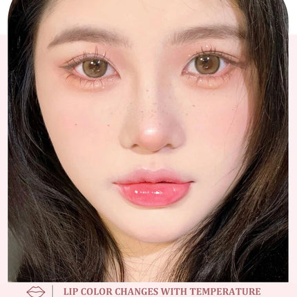 Goody Bunny Color-Changing Lip Balm Moisturizing Repairing Waterproof Lipstick Anti-Dry Cracking Temperature Change Color Lipstick