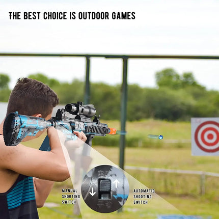 M416 electric pellet ball graffiti air rifle weapon paintball toy gun pneumatic shooting gun adult children's toy