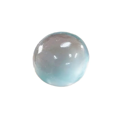 Blue Maltose Squishy Toy Cute Mochi Anti Stress Fidget Toy Soft Simulated Bule Transparent Ball Quick-rebound Decompression Toy