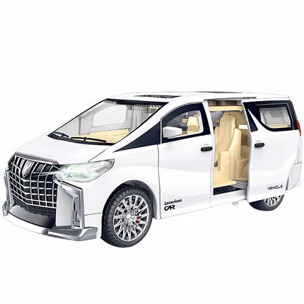 Children's Inertia Pull back Car Toy with Lighting Sound Simulation Commercial Car Model Boy Gift Toy Car Kids Holiday Gift