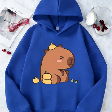 2026 Cute Capybara Graphic Children's Hoodie Sweatshirt Cute Hoody for Boys Girls Autumn Spring Casual Hoodies