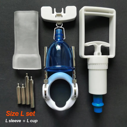 Male Penis Extender Enlargement Vacuum Cup Top Cradle Head Hanger Dick Glans Pump Stretcher Edge Enlarger System  Sex Toy Men18+