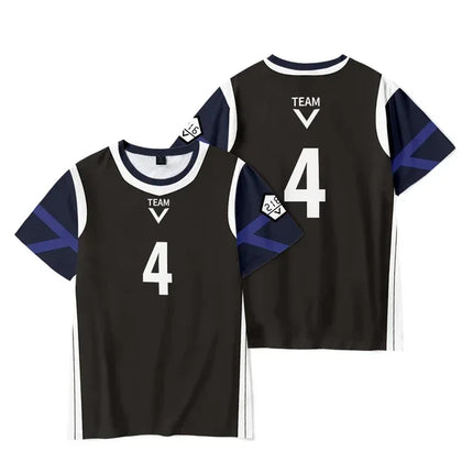 Blue summer 2025 lock t-shirt, Isagi Yoichi, new Esperion Merch, football uniform, casual t-shirt for women and men, round neck