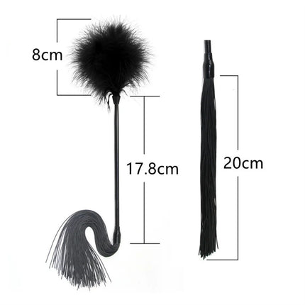 Feather Sex Whip Bondage Spanking Paddle Play Tickled Whip Fetish Sex Toys For Woman Couples Adult Games Exotic Accessories