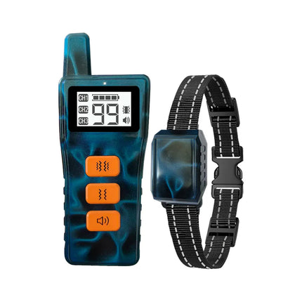 1000M Dog Training Collar ,Universal Dog Bark Collar,Waterproof Rechargeable ,Dog Shock Collar with Remote and Auto Modes Collar