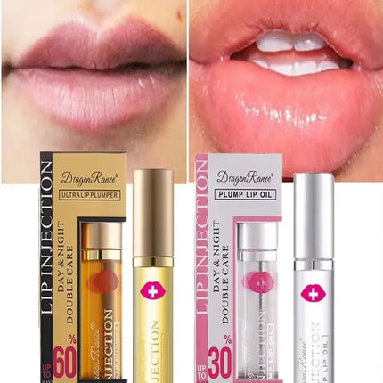 Instant Volumising Lip Plumper Oil Lip Enhancer Lip Gloss Plumping Serum Moisturizing Anti-Wrinkle Lipstick Sexy Lip Care Makeup