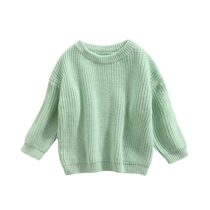 Spring Autumn Sweaters Newborn Infant Knit Wear Toddler Knitting Pullovers Tops Baby Girl Boy Sweaters Kids Sweaters