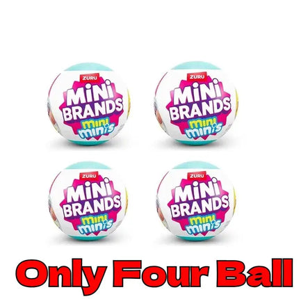 In Stock Original Genuine Zuru Mini Brands Mini Minis Fill The Fridge Collect Mini Refrigerator Blind Box Toys Birthday Gift