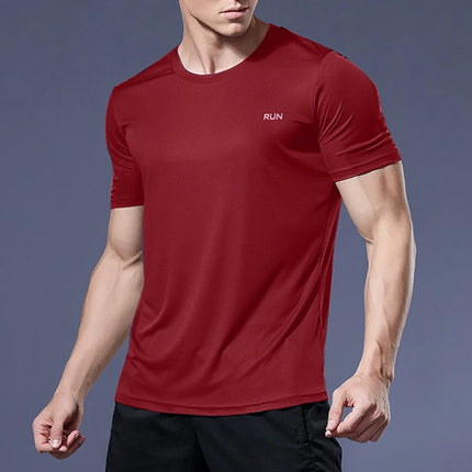 Men's Quick-Dry Athletic T-Shirt - Gym Fitness / Men's Quick-Dry Athletic T-Shirt - Gym Fitness