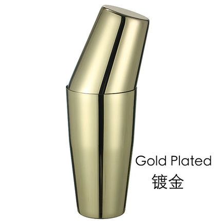 800ml Boston Cocktail Shaker Martini Bar Cocktail Shaker Stainless Steel Boston Flair Mixing Tin Set