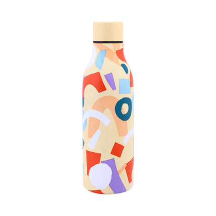 550ml Creative 304 Stainless Steel Water Bottle Thermos Sealed Leak-Proof Outdoor Thermal Portable Cup Mug For Sport Girl