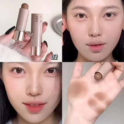 Waterproof Nose Shadow Contouring Bronzer Highlighters Stick Matte Grey Brown Bronzer Contouring Stick Face Brighten Cosmetics
