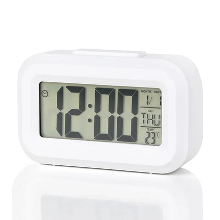 Digital Led Clock Household Bedside Battery Powered Multi-function Alarm Clock Desk Things for the Room Table Clocks Home Decor