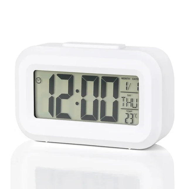 Digital LED Clock Household Bedside Battery Powered Multi-function Alarm Clock Desk Decor for the Room Table Clocks Home Decor