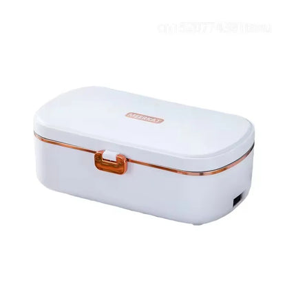 900ML Portable Food Warmer with Heat Preservation Self-Heating Steaming Cooking 304 Stainless Steel Office Thermal Lunch Boxes