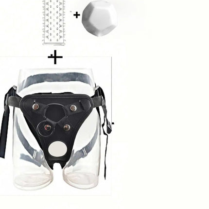 Men's Strap-on Realistic Penis Dildo Pants Anal Sex Toys for Women Men Women Gay Dildos Strapon Harness Belt Adult Games Lesbian