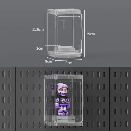 Nordic-Style Wall-Mounted Storage Pegboard: Drill-Free Headphone & Keyboard Stand for Gaming/Study Rooms, Also for Display