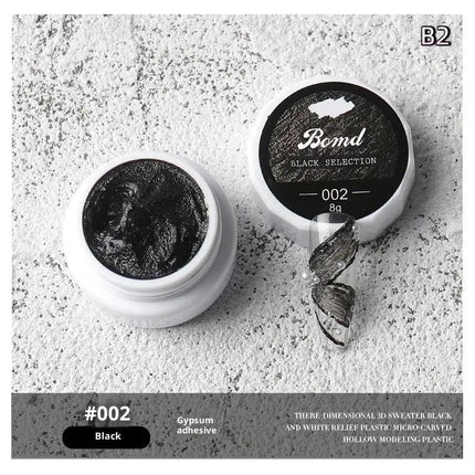 3D Relief Gel Nail Polish, Carving Plaster, Drawing Gel Effect, Painting Gel, Lacquer Varnish, Nail Art