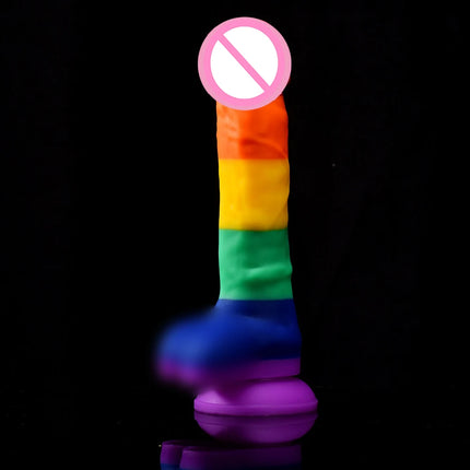 Sex Toys for Women Colorful Realistic Dildo With Suction Cup Liquid silicone Dildos Big Penis Anal Butt Plug Adult Supplies
