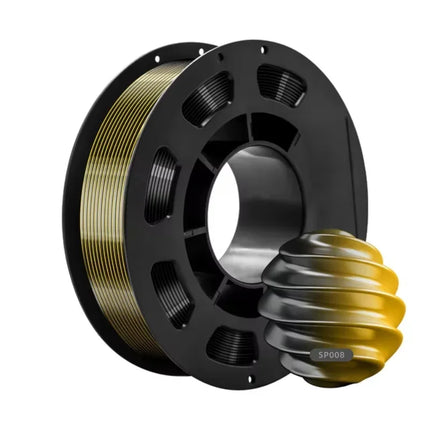 Dual-color PLA Silk 200g 3D Printing Materials 1.75mm Upgrade Eco-Friendly 3D Printer Filament FDM Non-Toxic Vacuum Packaging