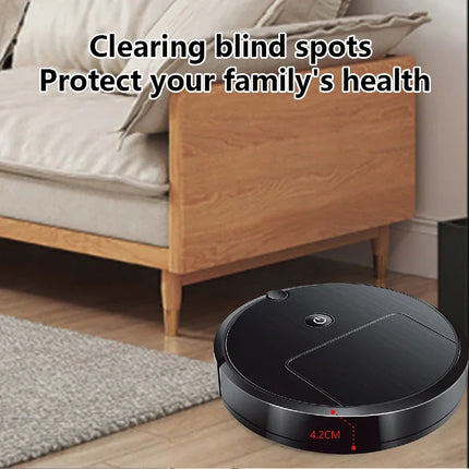Lenovo 3-in-1 Smart Sweeping Robot Vacuum Mop Sweeper Auto Cleaning USB Charging For Home Floor Pet Hair Multifunction Cleaning