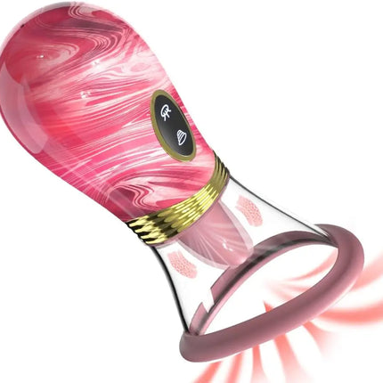 Sucking Vibrator Sex Toy for Women Clit Sucker Tongue Licking Removable Cup G Spot Nipple Vagina Clitoral Oral Vacuum Stimulator