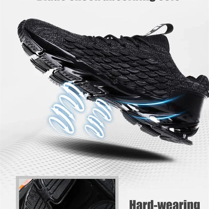 Men's Shoes Casual Sneakers Non Slip Breathable Running Shoe Mesh Tenis Outdoor Basketball Sports Tennis Shoes Zapatos De Hombre