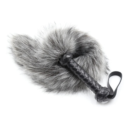 Sexy Fox Tail Whip Erotic Leather Whip Couple Flirting Spanking Fetish BDSM Bondage Slave Role Play Adult Games Sex Toys