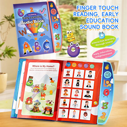 Children Electronic Book English Educational Sound Reading Machine Smart Electronic Books Story for Kids Students Children Gifts