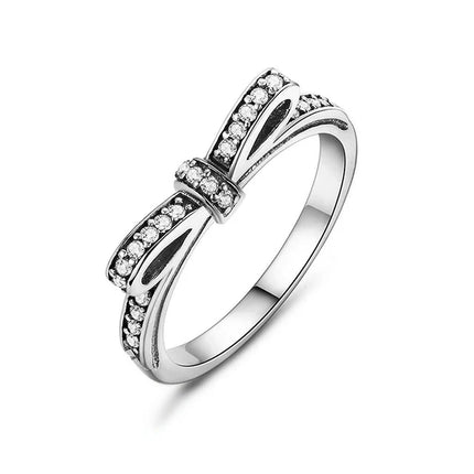 Hot Selling New 925 Silver,Heart-shaped,Snake Shaped,Snowflake Ring suitable for European Women' Holiday Gifts,Exquisite Jewelry