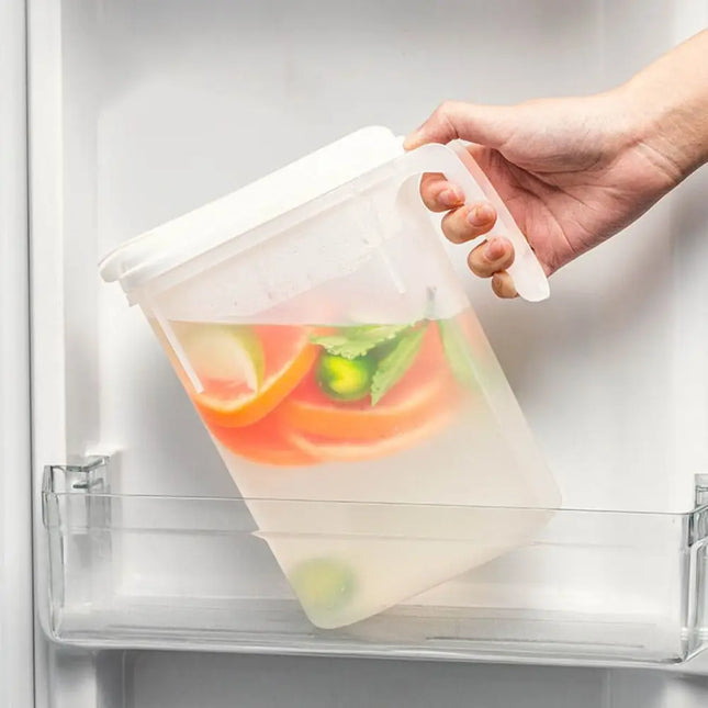 1800/2400ml Cold Kettle Teapot Plastic with Filter Water Jug Large Capacity High Temperature Resistance Fruit Tea Bucket Summer