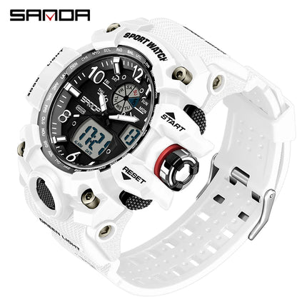 SANDA Brand G- Style Military Watch Men Digital Shock Sports Watches For Man Waterproof Electronic Wristwatch Mens Relogios 3169