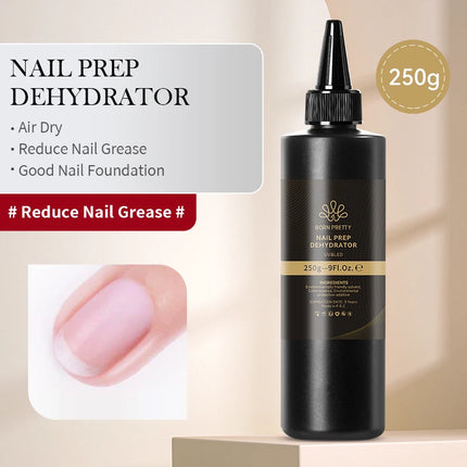 BORN PRETTY 250g Super Strong Nail Glue For False Nail Tips Press On Nails Refilled Package Base Gel Top Coat Matte Top Coat