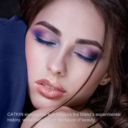 CATKIN Eyeshadow Palette Makeup, Matte Shimmer 9 Colors, Highly Pigmented, Creamy Texture Natural Bronze Neutral