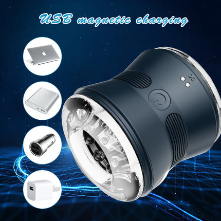 Automatic Male Masturbator Cup Vagina Masturbation Blowjob Man Mastuburator Sex Toys for Men Adult Goods Electric Mastubator