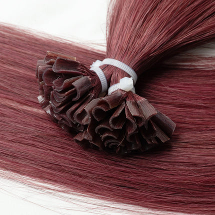 U Tip Fusion Hair Extensions Blonde Natural Real Human Hair Extensions 1.5cm Keratin Hair Capsules 50pcs 30g 40g 50g 12-24inch