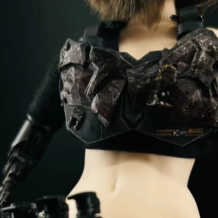 1/6 Scale Female Soldier Chest Armor A Model for 12''Waste Soil Style