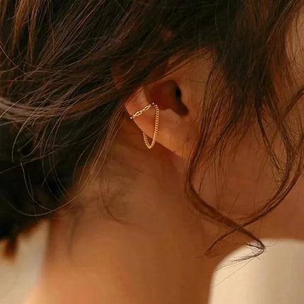 1 Pc Fashion Minilist No Piercing Ear Cuff Earrings for Woman Fake Piercing Earcuff Clips Earrings for Women Cuffs Jewelry Gift