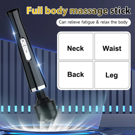 Powerful Magic Wand Vibrator Big AV Body Massager 10 Frequency Vibrator for Female G spot Clitoral Stimulator Adult Sex Toy