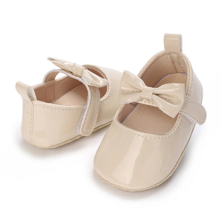 Spring and Autumn Fashion Baby Shoes Bow Soft Bottom Anti slip Sneaker Baby Versatile Princess Shoes
