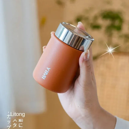 230ml Mini Stainless Steel 316 Thermos Mug Fashion Portable Pocket Vacuum Flask Coffee Tea Thermal Water Bottle Tumbler