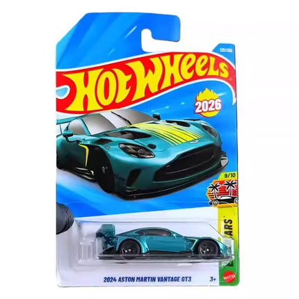 Hot Wheels 2026F Mini Alloy Car Ferrari F1 Lamborghini Aston Martin C4982 Diecast Vehicle Toy Gift for Boys Children
