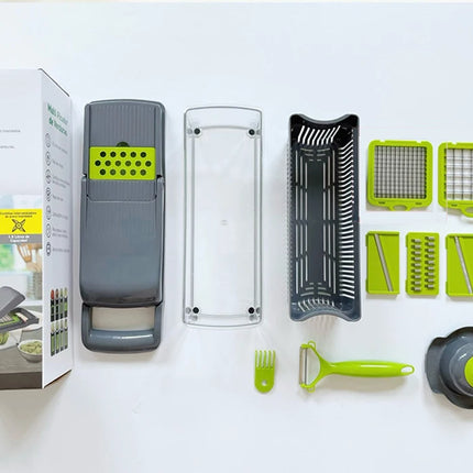 Vegetable Cutter Multifunctional Slicer Fruit Potato Peeler Carrot Grater Kitchen accessories basket vegetable slicer