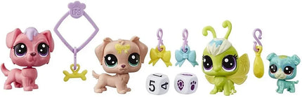 Hasbro Littlest Pet Shop LPS Blind Box Toy Cute Big Eyes Cat Dog Rabbit Model Pendant Animal Doll Mystery Box Toy Children Gift
