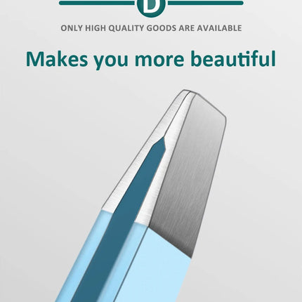 Eyebrow Tweezer Colorful Hair Beauty Fine Hairs Puller Stainless Steel Slanted Eye Brow Clips Removal Makeup Tools