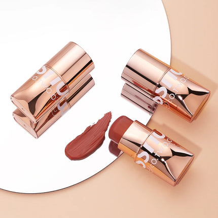 O.TWO.O Lipstick Blush Stick 3-in-1 Eyes Cheek and Lip Tint Buildable Waterproof Lightweight Cream Multi Stick Makeup for Women